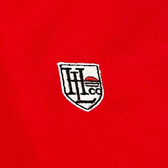 ★ FootJoy (FJ) Half Zip Red Pullover Windbreaker Shirt / Jacket ★ - Picture 3 of 7